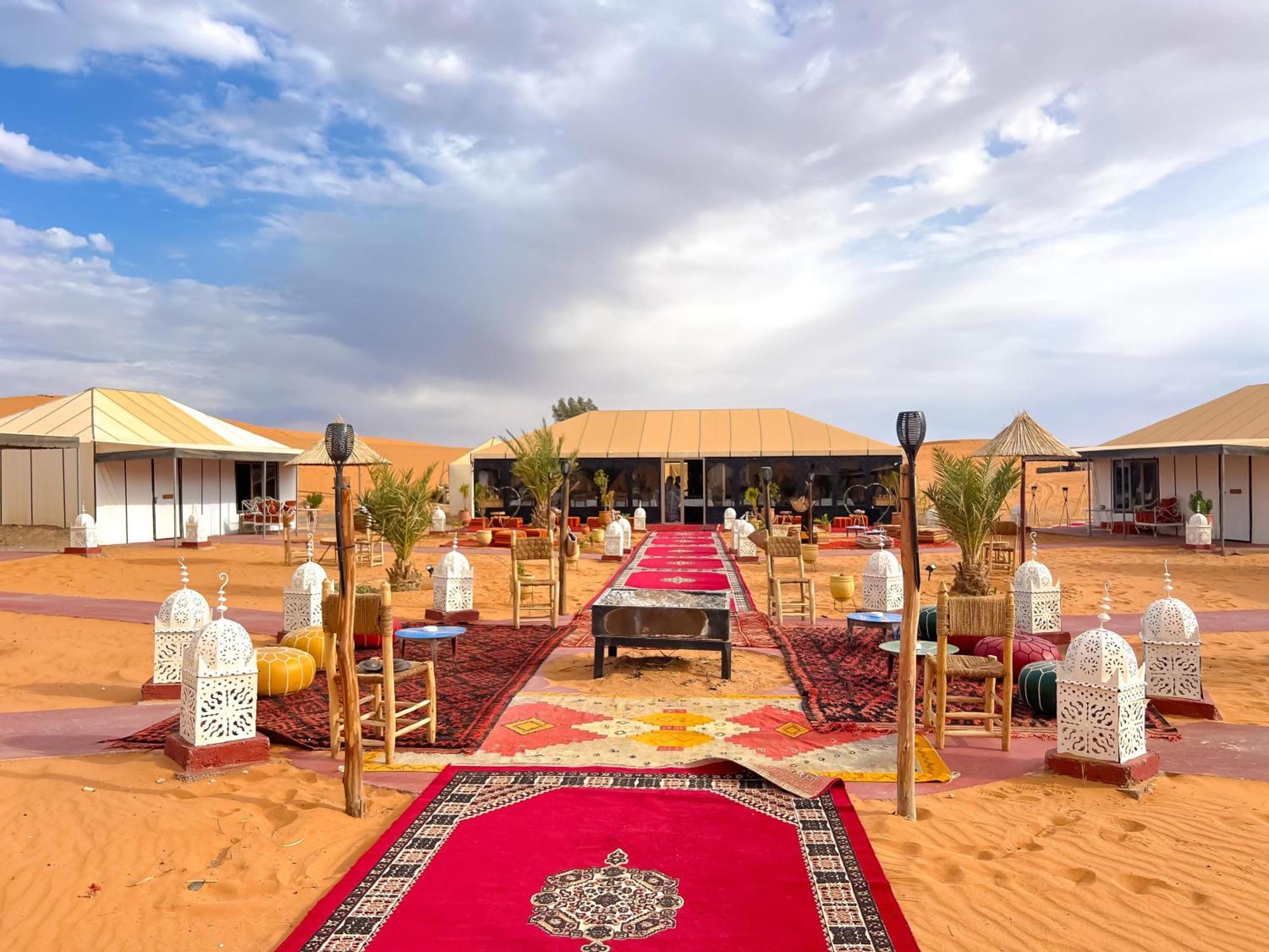 Palmas Camp Merzouga Exterior foto