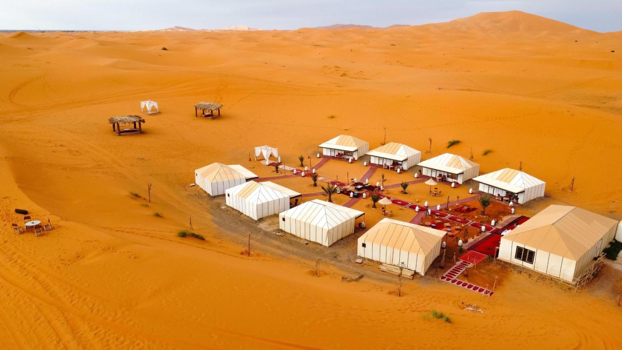 Palmas Camp Merzouga Exterior foto